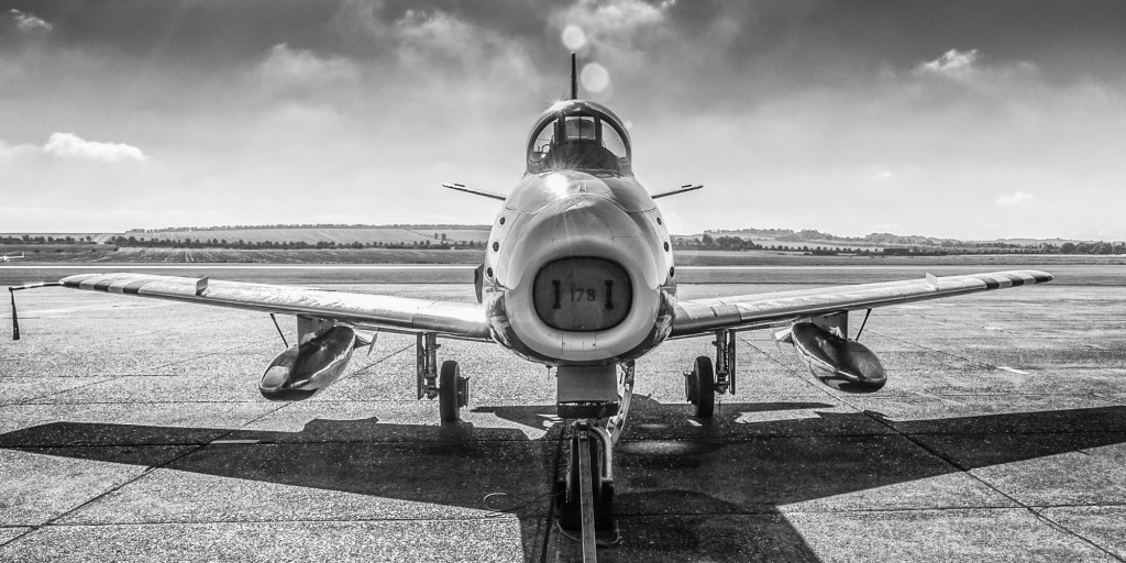 North American F-86A Sabre 48-0178 G-SABR in USAF markings
