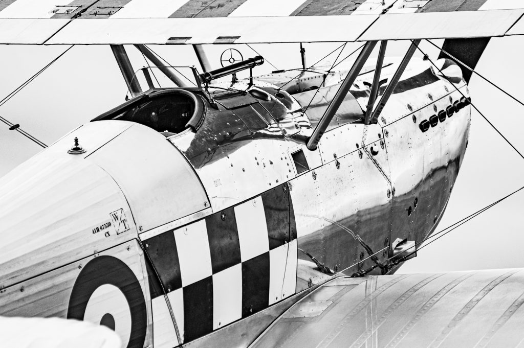 Hawker Fury K5674 (G-CBZP) in flight