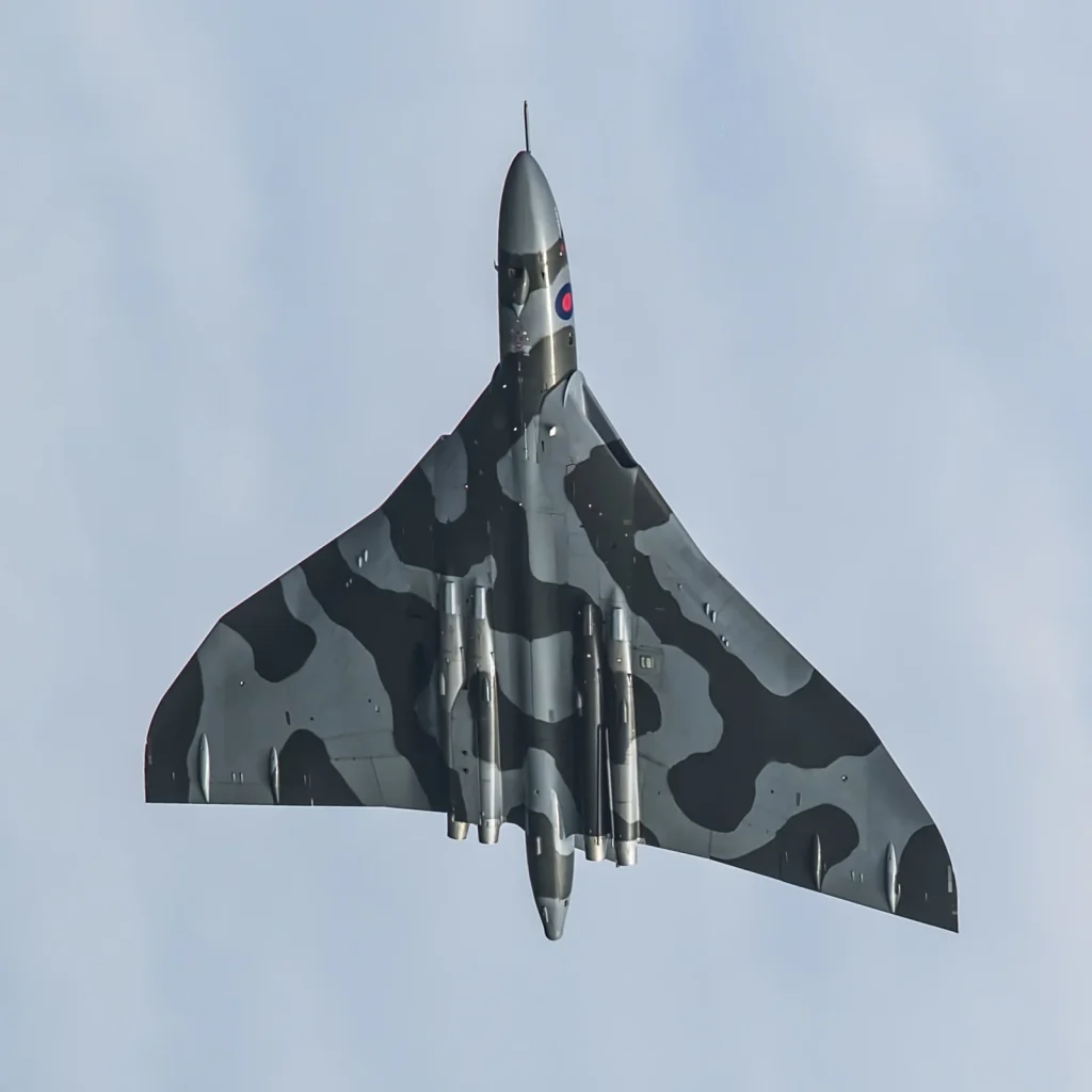 Avro Vulcan XH558 at Old Sarum airfield